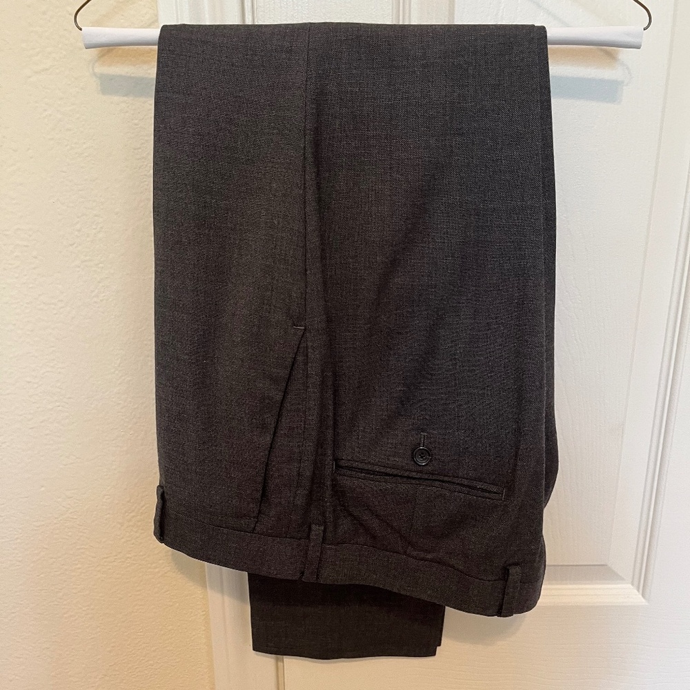 J. Crew Ludlow Slim-fit Suit Pant in Italian Stretch Four-Season Wool (Charcoal)